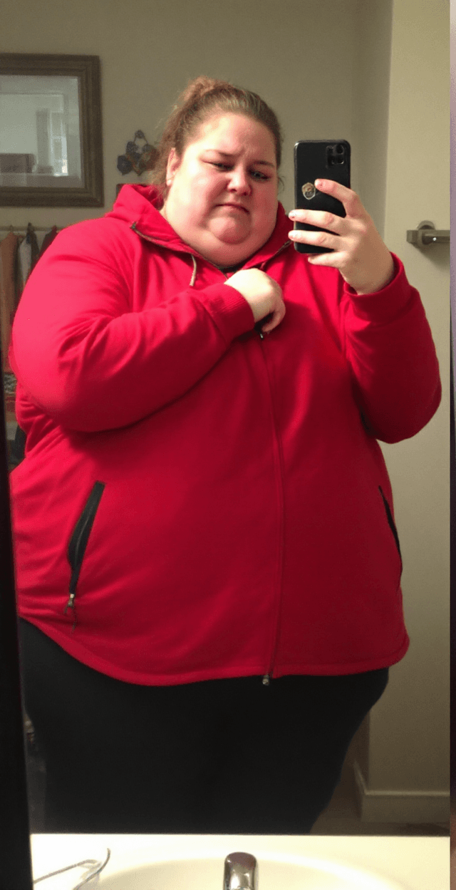 Lisa M. before weight loss